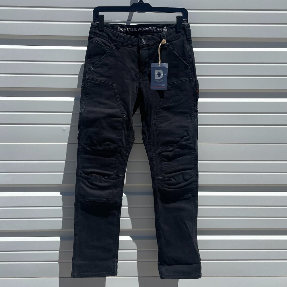 Dovetail Women's Britt Utility Insulated Denim Pant NWT